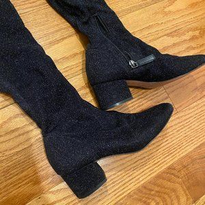 Kate Spade London Thigh High Lurex Boots